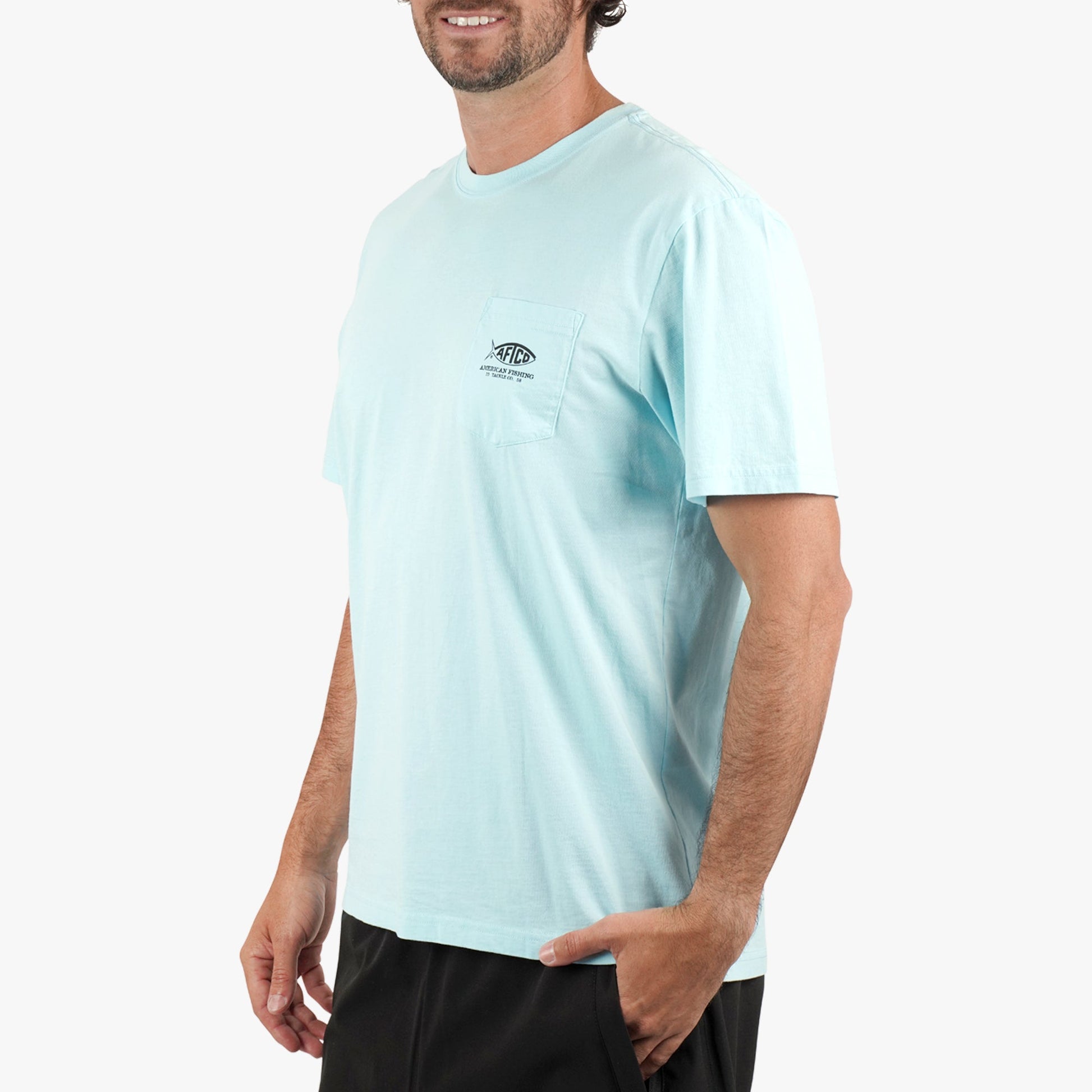 AFTCO Bucket SS Fishing Tee Shirt Clearwater