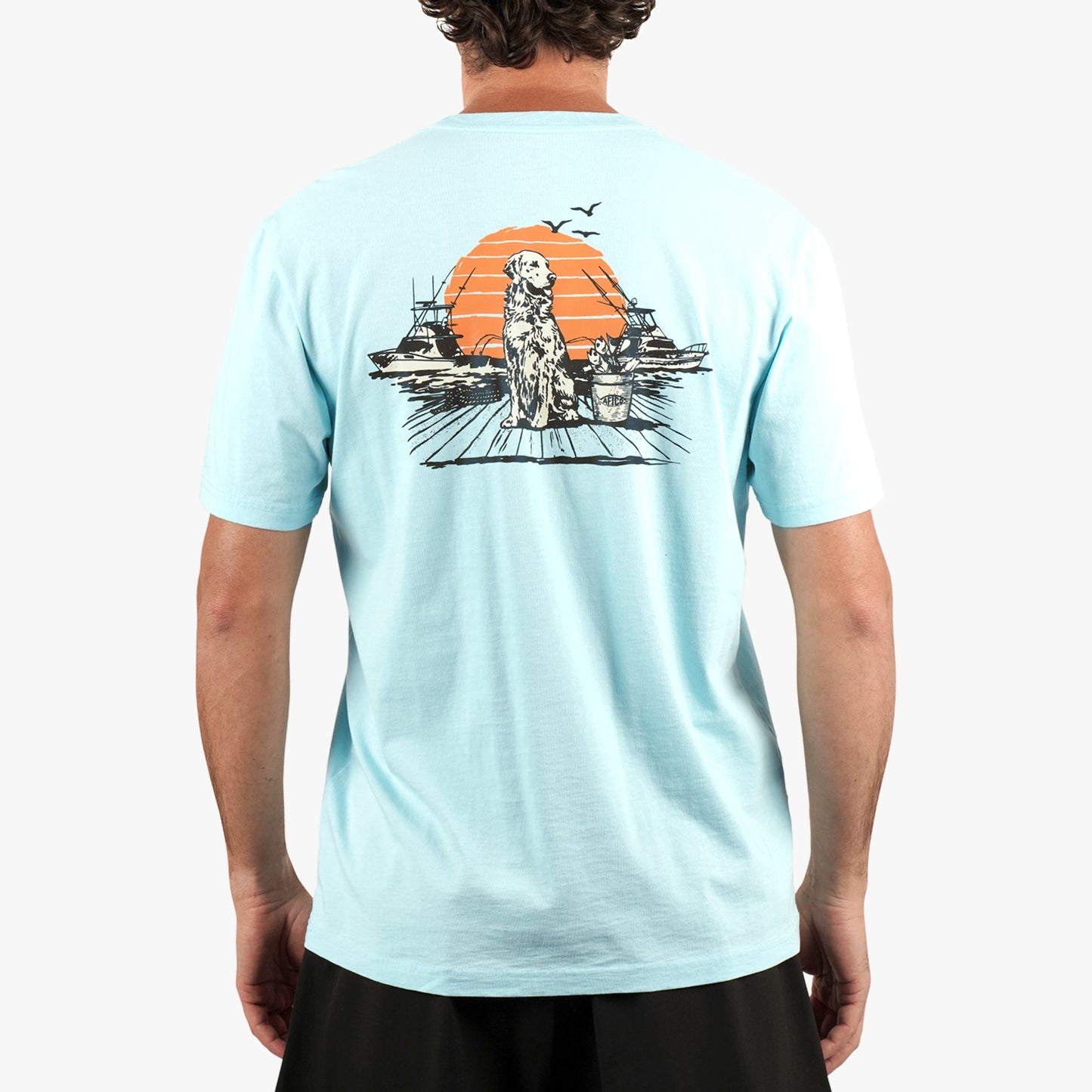 AFTCO Bucket SS Fishing Tee Shirt Clearwater