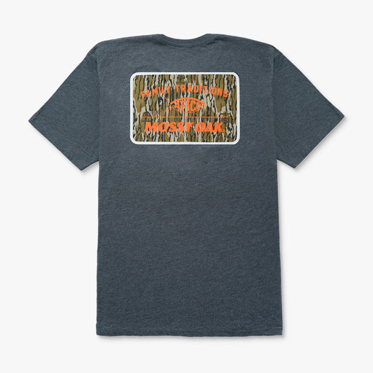 AFTCO Traditions SS Fishing T-Shirt Charcoal Heather