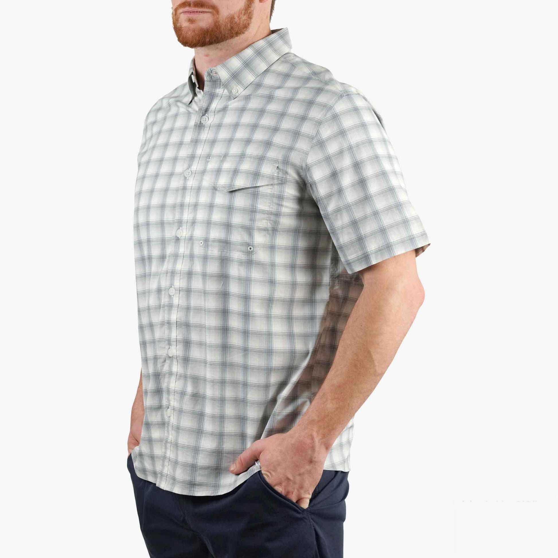 AFTCO Portside SS Vented Fishing Shirt Bering Sea