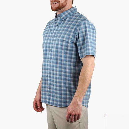 AFTCO Portside SS Vented Fishing Shirt Bering Sea
